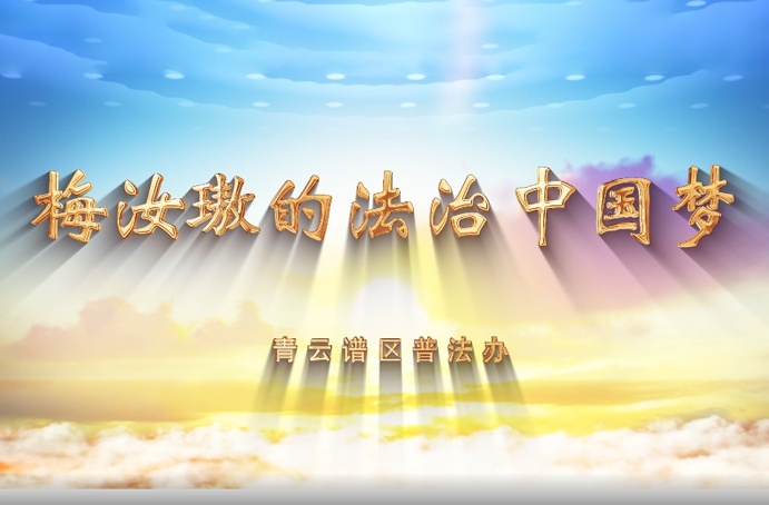 梅汝璈的法治中國夢(mèng)