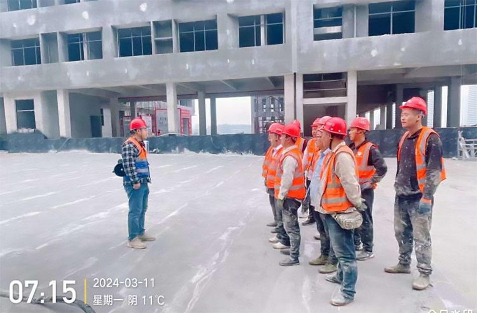 南昌市政建設集團持續(xù)開展安全早會