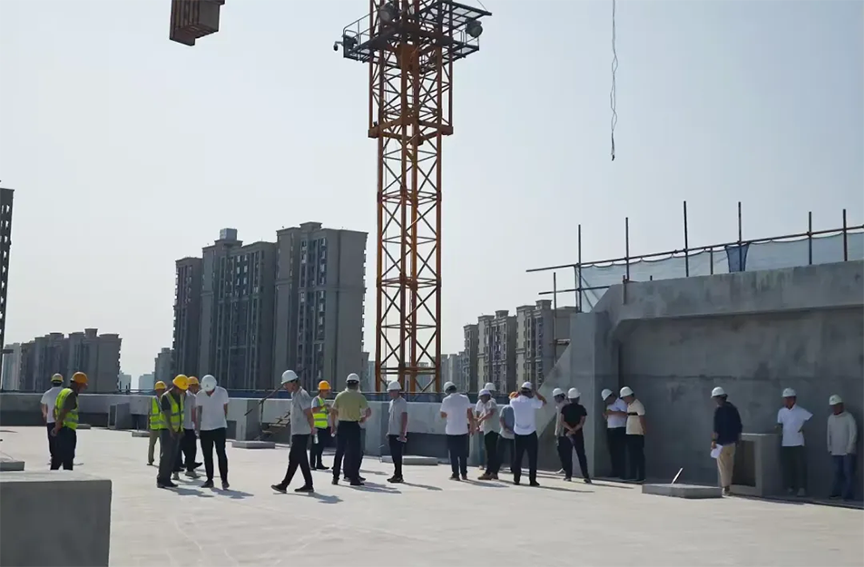 南昌市政建設集團有限公司年中“品質提升”優(yōu)秀項目現場觀摩