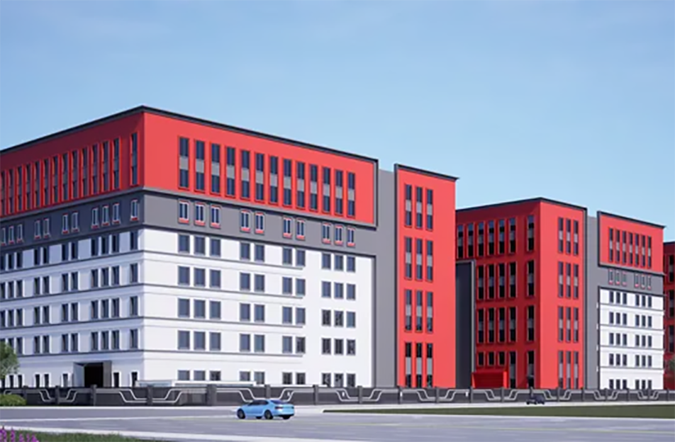 南昌市政建設(shè)集團有限公司上饒標準廠房項目打造消防工程安裝樣板